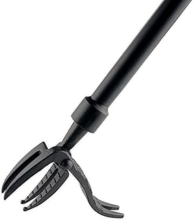 Weed Puller Tool, Stand Up Weed Puller Long Handle Removable Steel Tube and Non-Slip 4 Claw Steel Head Design, Manual Weeders Easily Remove Dandelion Root Tool Gardening Patio Yard（47 in）