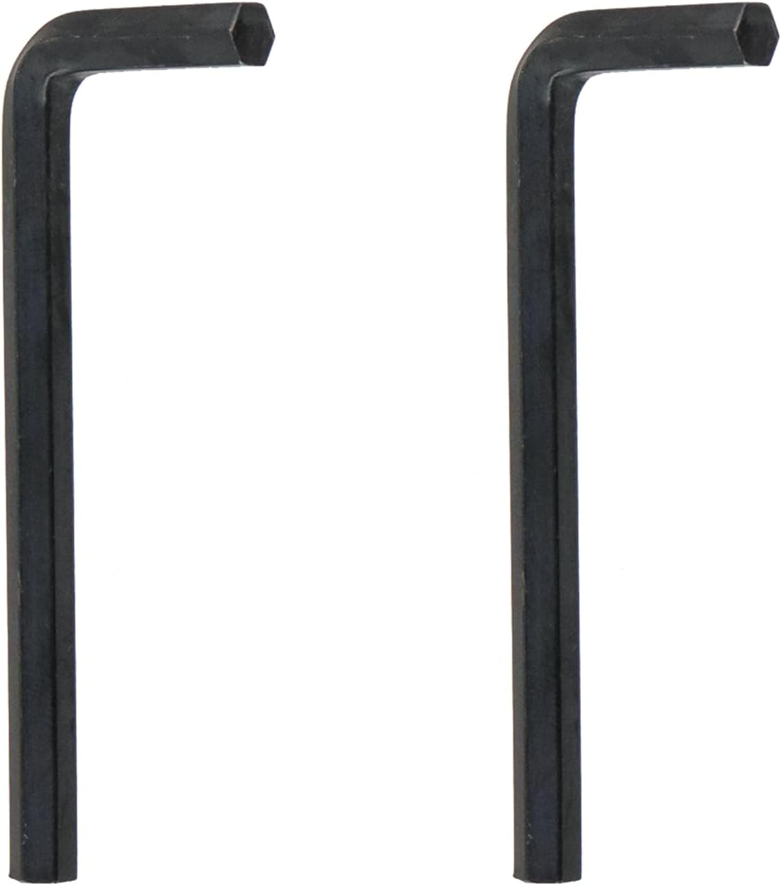 2 Pcs 10mm Allen Key Wrench Black L-Shaped Hex Wrench Long Arm Hex Key for Bike Furniture Tool Repairing