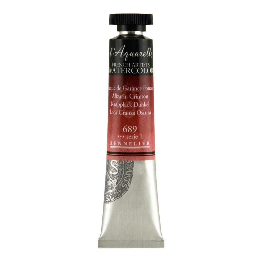 Sennelier Watercolour 21Ml Tube S1 - Alizarin Crimson (689)