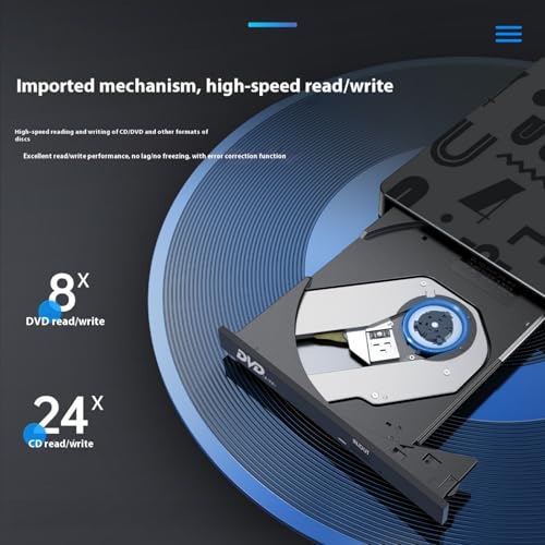Lecteur CD externe double interface pour écouter vos albums préférés sur MacBook - 5