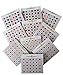 PARTH IMPEX 720 X Count Assorted Multi Color and Multi Size Indian Daily Use Reusable Forehead Bindi Round Dot Tattoo Body Art Sticker