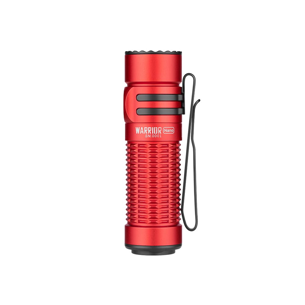 OLIGHT WM2 Torcia EDC, Potente 1750 Lumen Gittata 220 Metri, USB Ricaricabile 6 Modalità, Impermeabile IPX8 Perfetta per l'Emergenza, l' Escursionismo, il Campeggio (Deserto