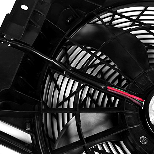 AKKON - for BM3020102 Radiator AC Condenser Pusher Cooling Fan Assembly for 2000-2006 X5 E53 01 02 03 04 05