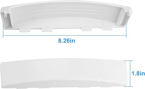 Miniatura 5 de WE01X30378 Reemplazo de pieza de manija de puerta de secadora GE Kenmore WE01X25878 WE1M1068 PS11772025, compatible con manija de puerta de repuesto
