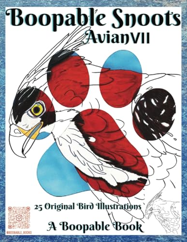 B00pable Sn00ts Avian 7: 25 Original Illustrations of Birds Coloring book image 2