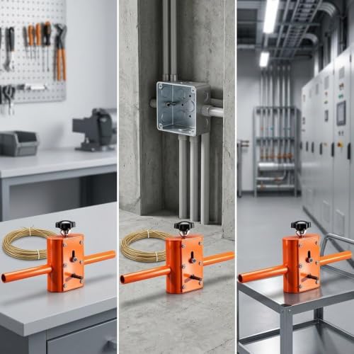 Extractor de cables mecánico que evita atascos de guías pasacables en curvas 7