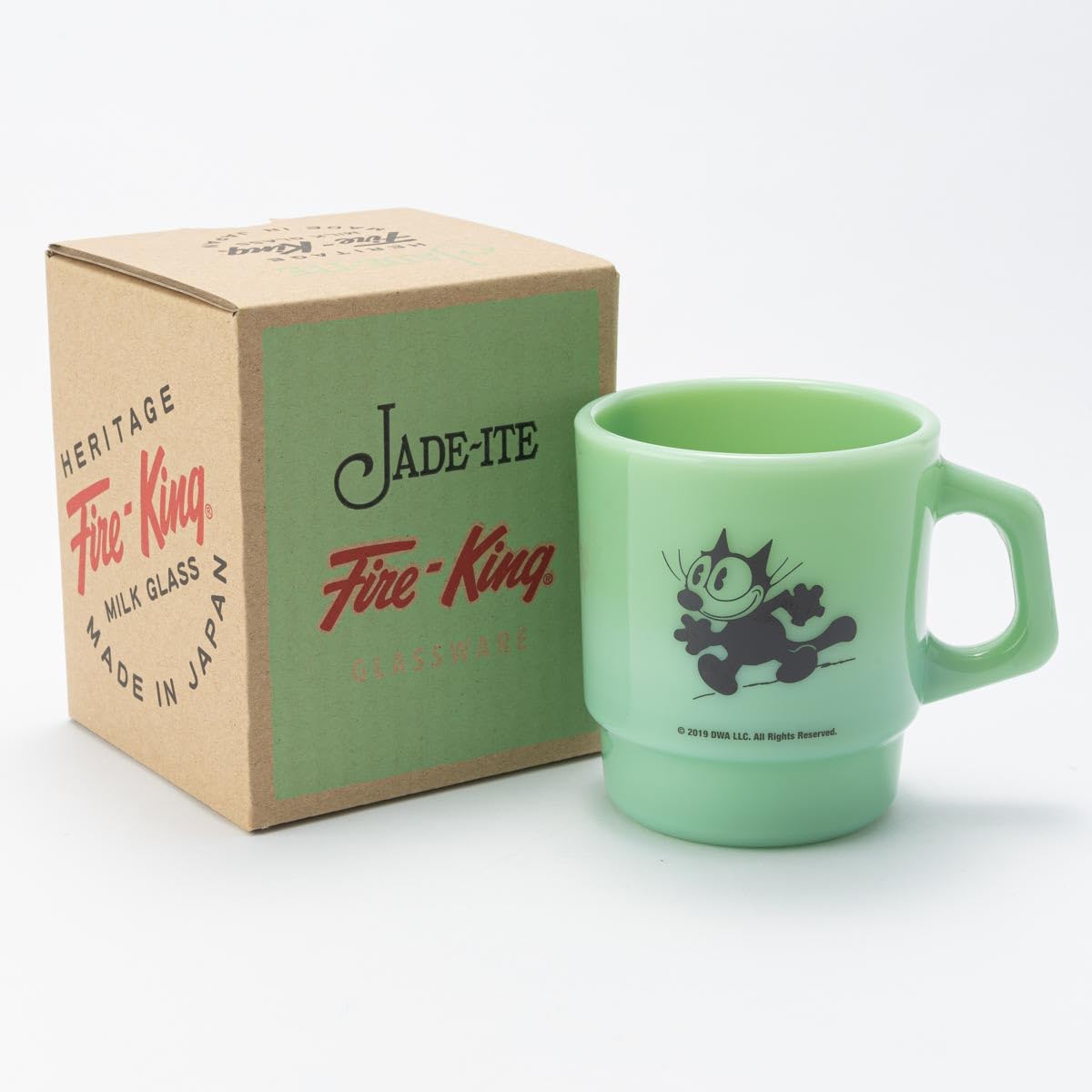 Fire-King - アズマックス Amazon.co.jp: Fire-King スタッキングマグ フィリックス