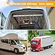 JurciCat 4 Stück Airlineschiene Zubehör Airlineschiene Fitting zum Aufhängen Airlineschiene Fitting Für Lieferwagen Wohnmobile LKWs