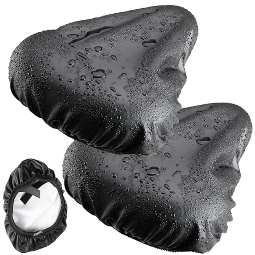 Image of New Bicycle Seat Cushion Waterproof UV Protection Unisex for Gym Bike Mountain Bike Road Bike with Protective Lock Durable Rain Dustproof Cover