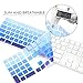 Allinside Ombre Blue Cover for Apple iMac Magic Wireless Keyboard with Numeric Keypad MQ052LL/A A1843 US Layout