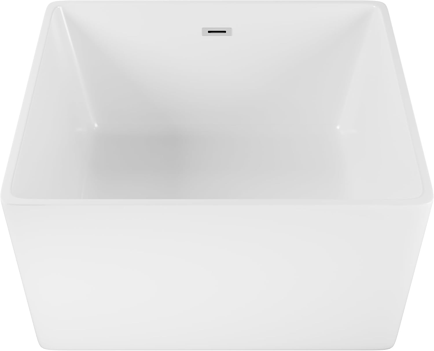 Voltaire 47" Square Freestanding Bathtub