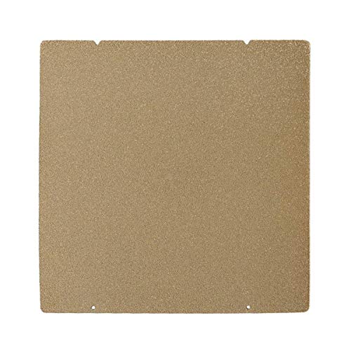 Toaiot MK52 Magnetische Plattform 3D-Drucker Heizbett doppelseitig strukturierte Pei-Feder, pulverbeschichtetes Stahlblech Bauplatte für Reprap Prusa i3 MK3 MK2.5 Cover