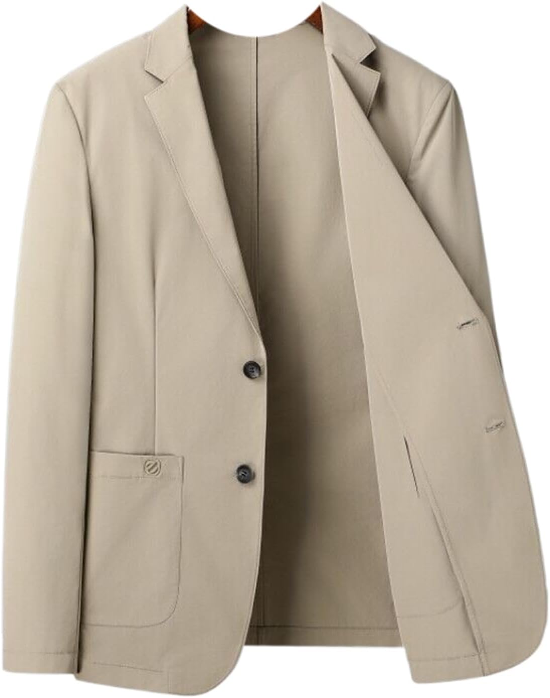 Men's Spring Fall Thin Business Casual Suit Jacket Young