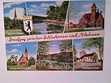  AK. Schlachtensee. Nikolassee. Berlin. Berliner Wappen. Mehrbildkarte mit 6 Abb.