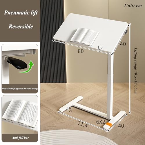 Table de lit réglable pour soulager le dos et stabiliser l'ordinateur portable - 3