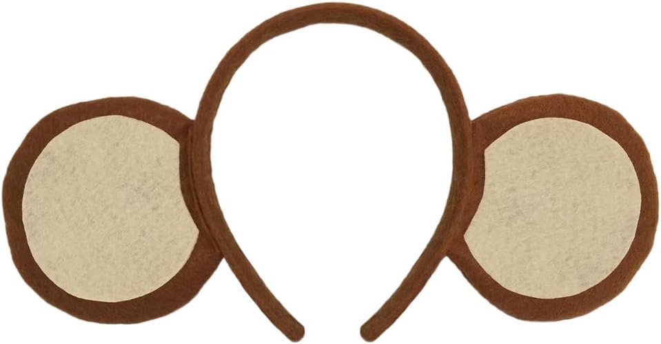SeasonsTradingMonkey Ears Headband - Halloween Cosplay Monkey Costume Party