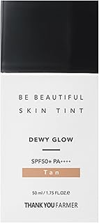 THANKYOU FARMER Be Beautiful Skin Tint (Tan) 3-in-1 Hydrating Tinted Moisturizer, Primer & SPF50+ Sun Protection, Lightwei... Price In India