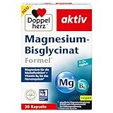 Doppelherz Magnesium-Bisglycinat - Formel - Magnesium leistet einen Beitrag zur normalen...