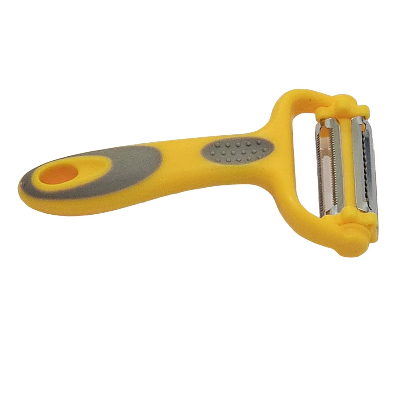 Timber Kitchen 3 in1 Vegetable and Fruit Peeler,Carrot and Potato Peeler,Durable Kitchen Slicer and Grater As Your Cooking Helper Yellow