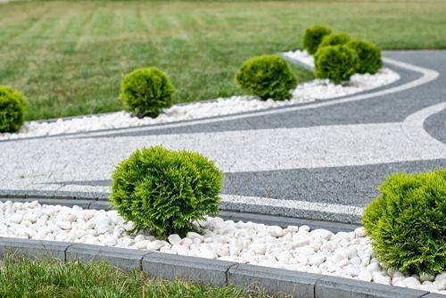 Leafy Tales White Matt Marble Stone Pebbles for Home & Garden Decoration| White Matt 5 Kg 1