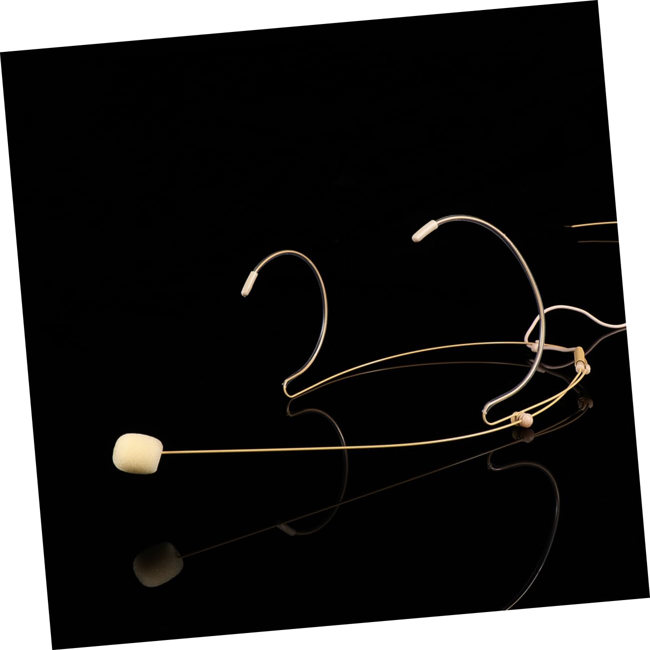 VICASKY 3pcs Vocal Microphone Headset Condenser Mic Amplifier Headwear Mic for Singing Teaching