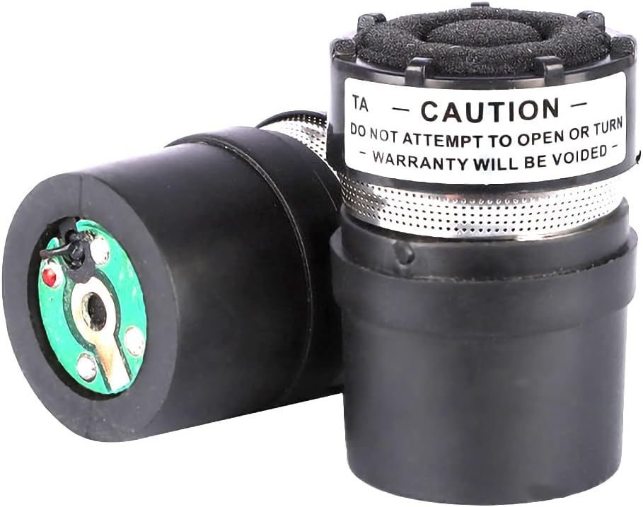 2 PCS Microphone Replacement Cartridge Capsule for Shure SM58 Wireless/Wired Microphone