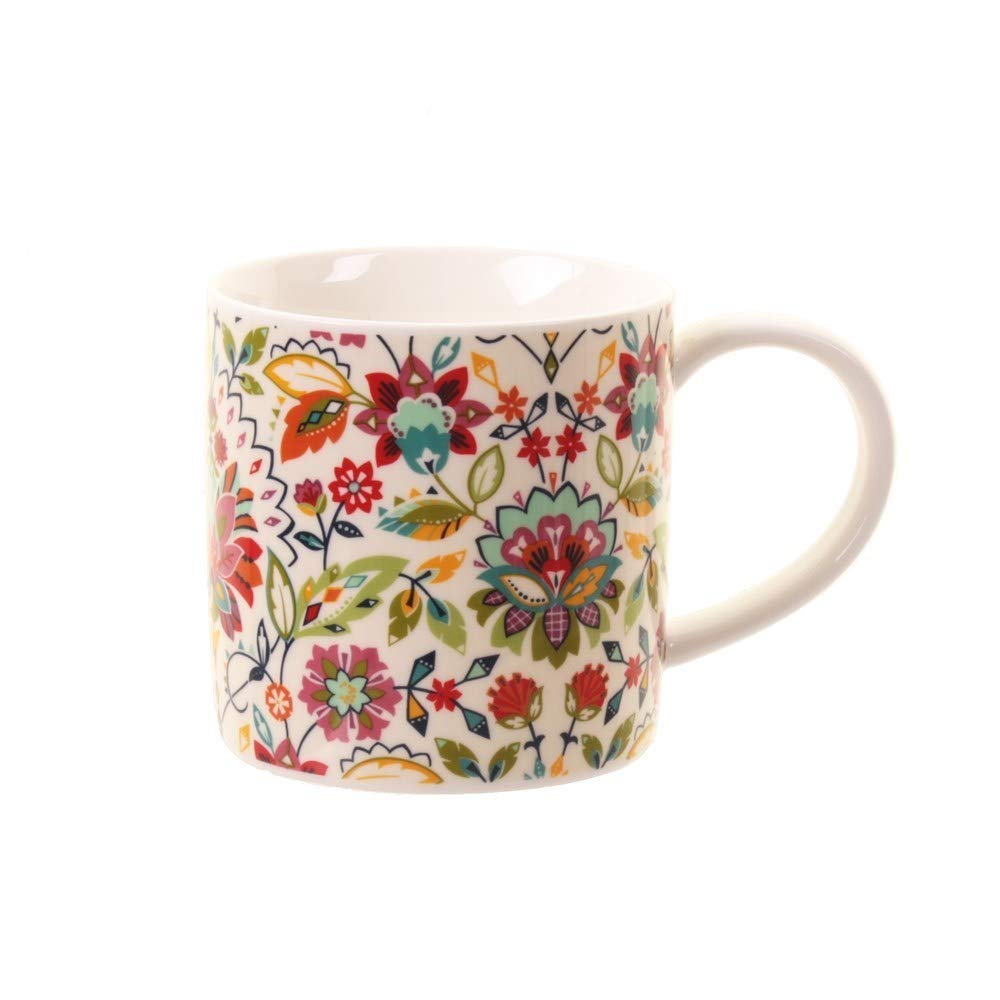 Ulster Weavers Multi-Colour Bountiful Floral Straight Sided Mug