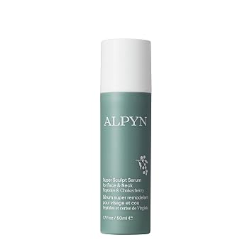 ALPYN Super Sculpt Serum Peptide Firming & Lifting Serum For Face, Neck & Decollete with Tri-Peptide Firming Complex, 1.7 oz