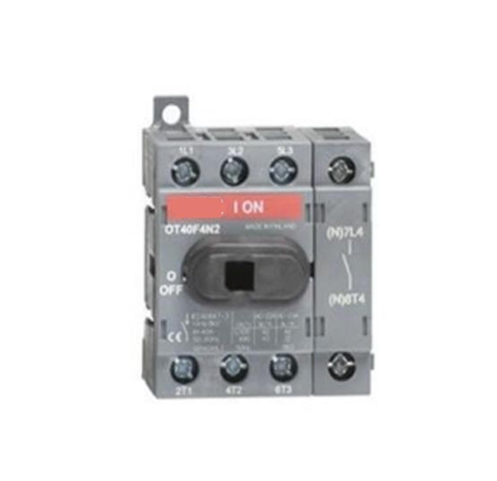 Interrupteur-sectionneur OT40F4N2 ABB 4P 40A pour tableau électrique