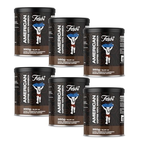 Caffè americano Foschi (1,8kg 6 Barattoli)