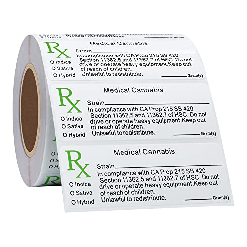 Hybsk Etichette adesive adesive per ceppi medici