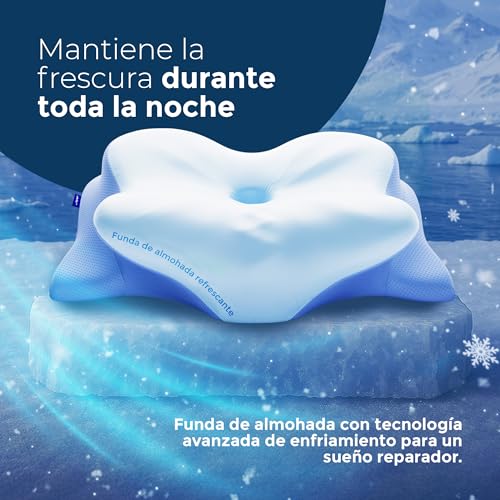 Miniatura 3 de Derila La Funda De Almohada Refrigerante Ergo Proporciona Un Control Óptimo De La Temperatura De Tu Almohada Para Un Sueño
