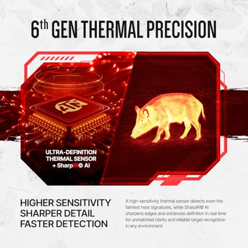 ATN Thor 6 Mini Compact Thermal Scope, 2–16x, 256×192 Sensor, 12μm, ≤20mK NETD - Thumbnail 2