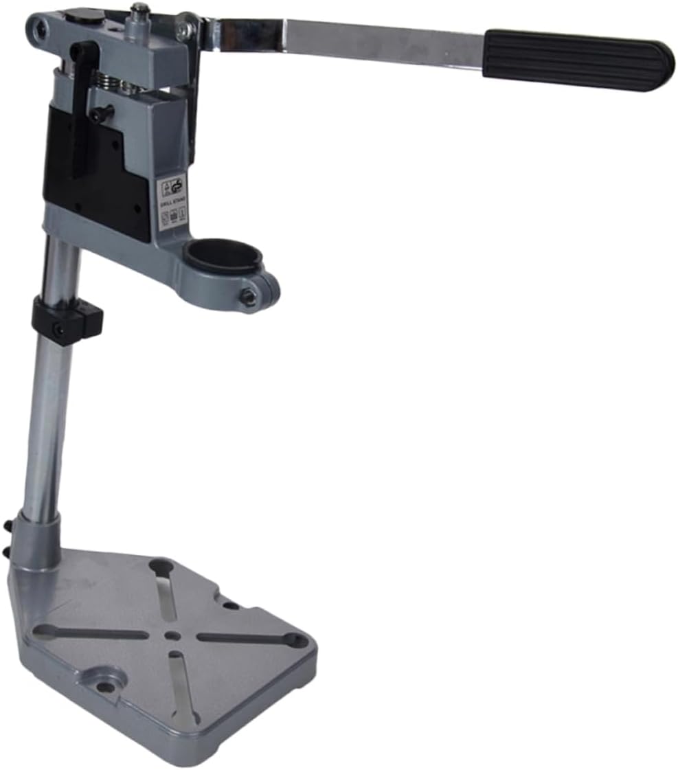 DOITOOL Multifunction Drill Press Stand for Hand Drill Sturdy Cast Base Support and Repair Tasks