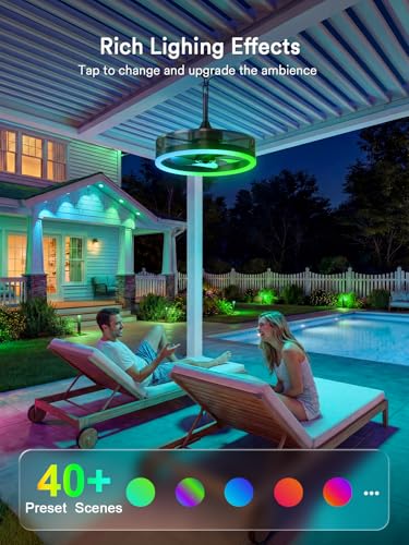 Smart Ceiling Fan with Voice Control