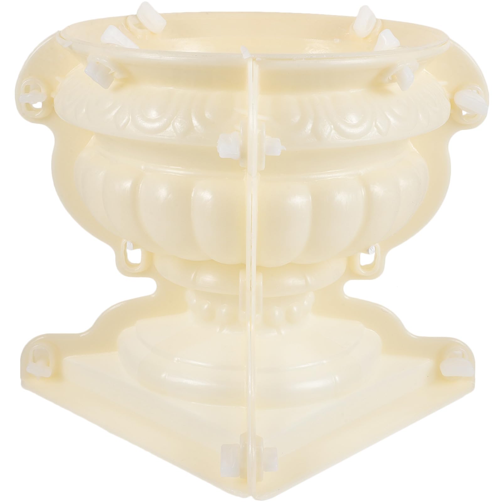 Molde para macetas HEMOTON de plástico flexible duradero para artesanía