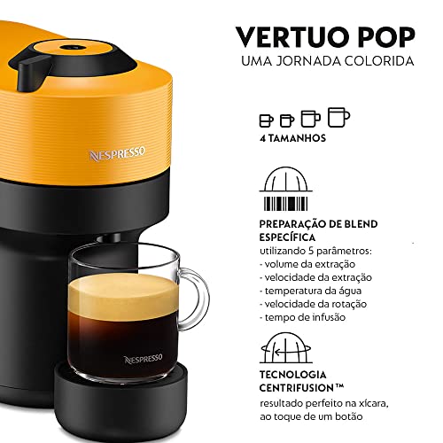 Cafeteira Nespresso Vertuo Pop Amarelo Manga (220V)