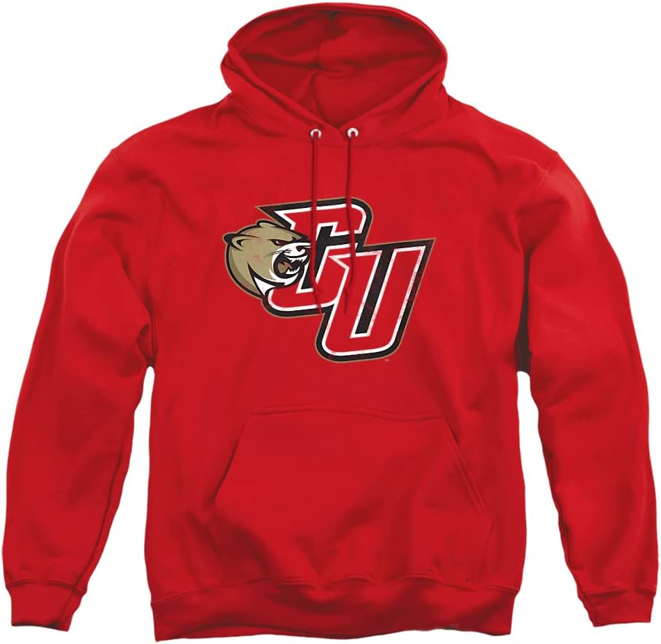 LOGOVISION Official Collegiate Distressed Primary Logo Adult Pullover Hoodie Collection