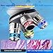 Trinocular Microscope 40X-5000X Magnification Microscope for Adults, Laboratory Grade with Dual Mechanical Stage and HD USB Camera