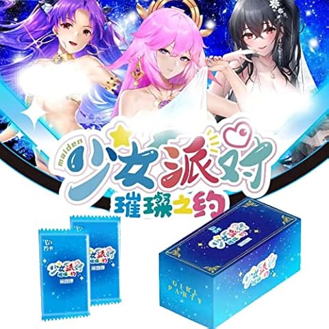 100PCS Goddess Story TCG Collection Cards, Booster Box Playing Cards Birthday Gift Swimsuit Game Cards Table Toys Cover