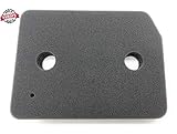  Filtro para secadora Miele® con bomba de calor, filtro de espuma, filtro de esponja, tamaño 207 x 155 x 28 mm (sustituye a 9164761) 1 Filtre