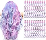 Ocasiones: Cada postizo tiene un empaque individual, lo que evita que se agrupen o se enreden. Ideal para todos los eventos festivos, disfraces diarios y Halloween de Navidad. Son increíbles sin ningún daño o tratamiento químico en tu propio cabello.