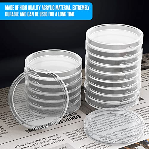 Houseables Silver Dollar Coin Holders, Coins Protectors, Eagle Capsules, 40Mm Id, 25 Pack, Plastic, Clear, Air-Tite Storage Case, American Collectors Supplies, Airtite Collection Containers #TOP7