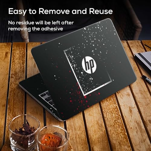 Image of DSGN 74 Full Body Laptop Skin Bubble-Free| Laminated| Removable| HD Quality Sticker for Laptops Upto 15.6 Inches Compatible with Hp