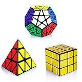 【Buena calidad】Plástico ABS, seguro y no tóxico. Incluso si utiliza el Speed Cube durante unas pocas horas al día, no se desvanecerá ni se rascará.