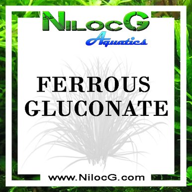 NilocG Aquatics Ferrous Gluconate | Half Pound(8oz)