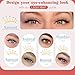 Lash Clusters Natural Look 8-10-12MM Short Cluster Eyelash Extensions for Clean Girl Makeup Wispy Eyelash Clusters C-curly Individual Lashes Thin Lash Band by Newcally