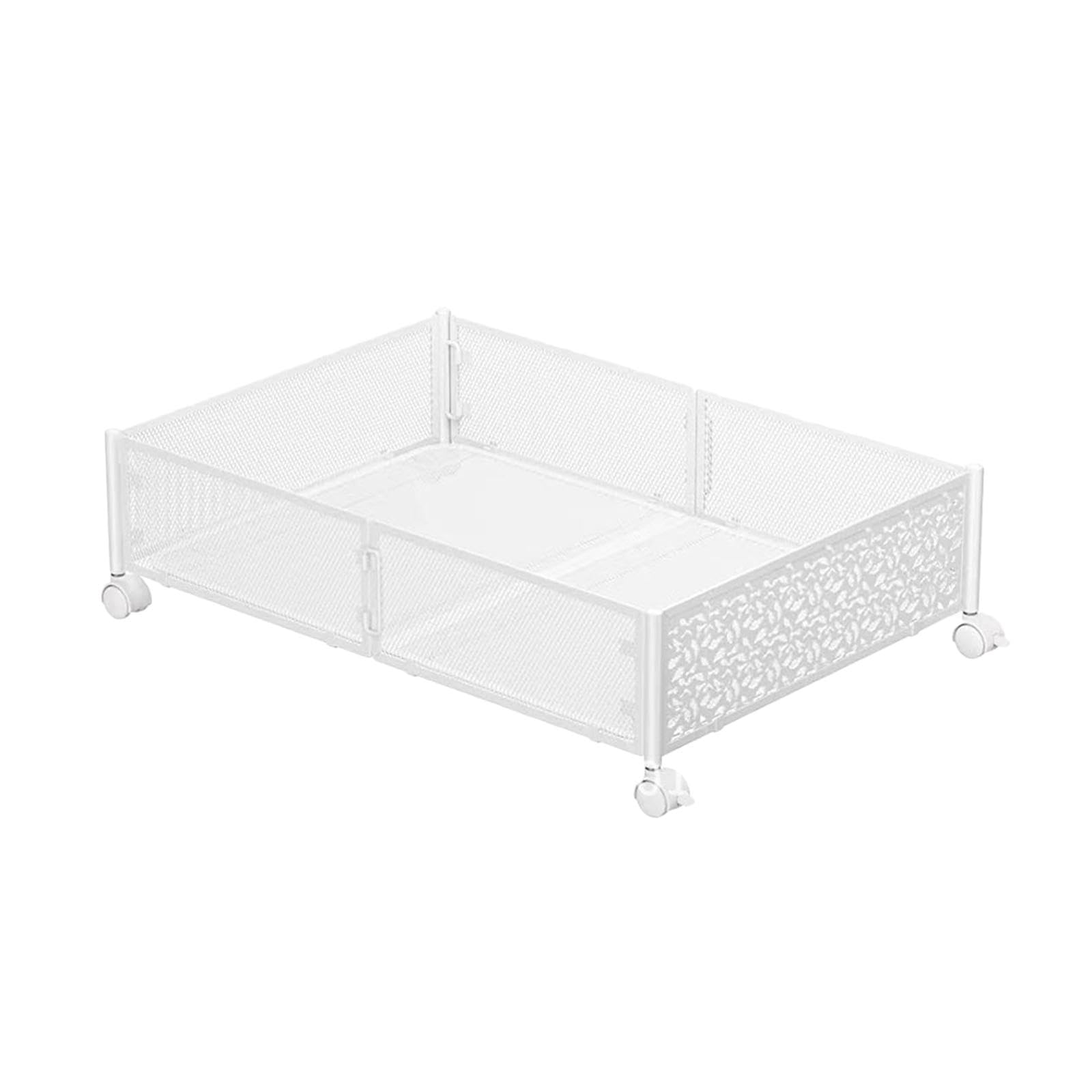Enakshi® under Bed Storage under The Bed Storage Container with Wheels for Shoes Toys White|Home & Garden | Household Supplies & Cleaning | Home Organization | Storage Bags