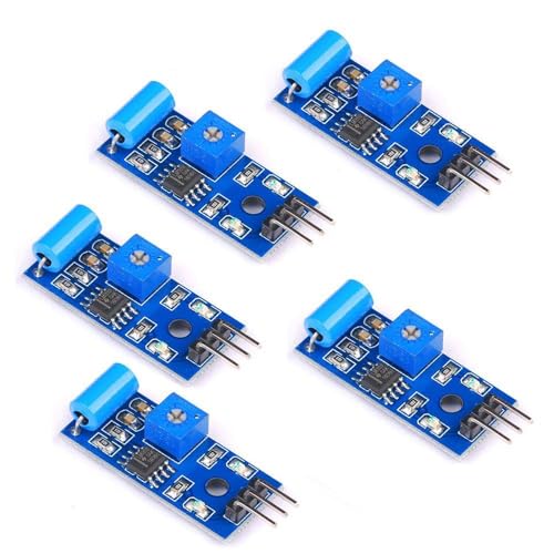 5pcs SW-420 Normally Closed Vibration Sensor Module for Alarm System DIY Smart Car