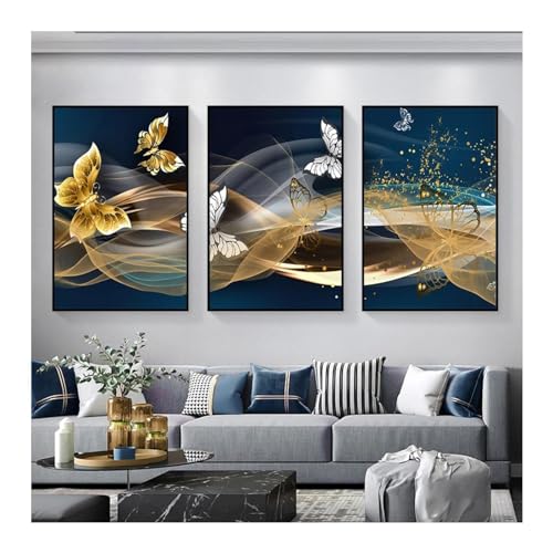 Affiches murales triptyque pour habiller un mur blanc de chambre vide